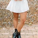 Game Day Glow Skirt, White