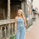 Saturday Lights Jumpsuit, Denim