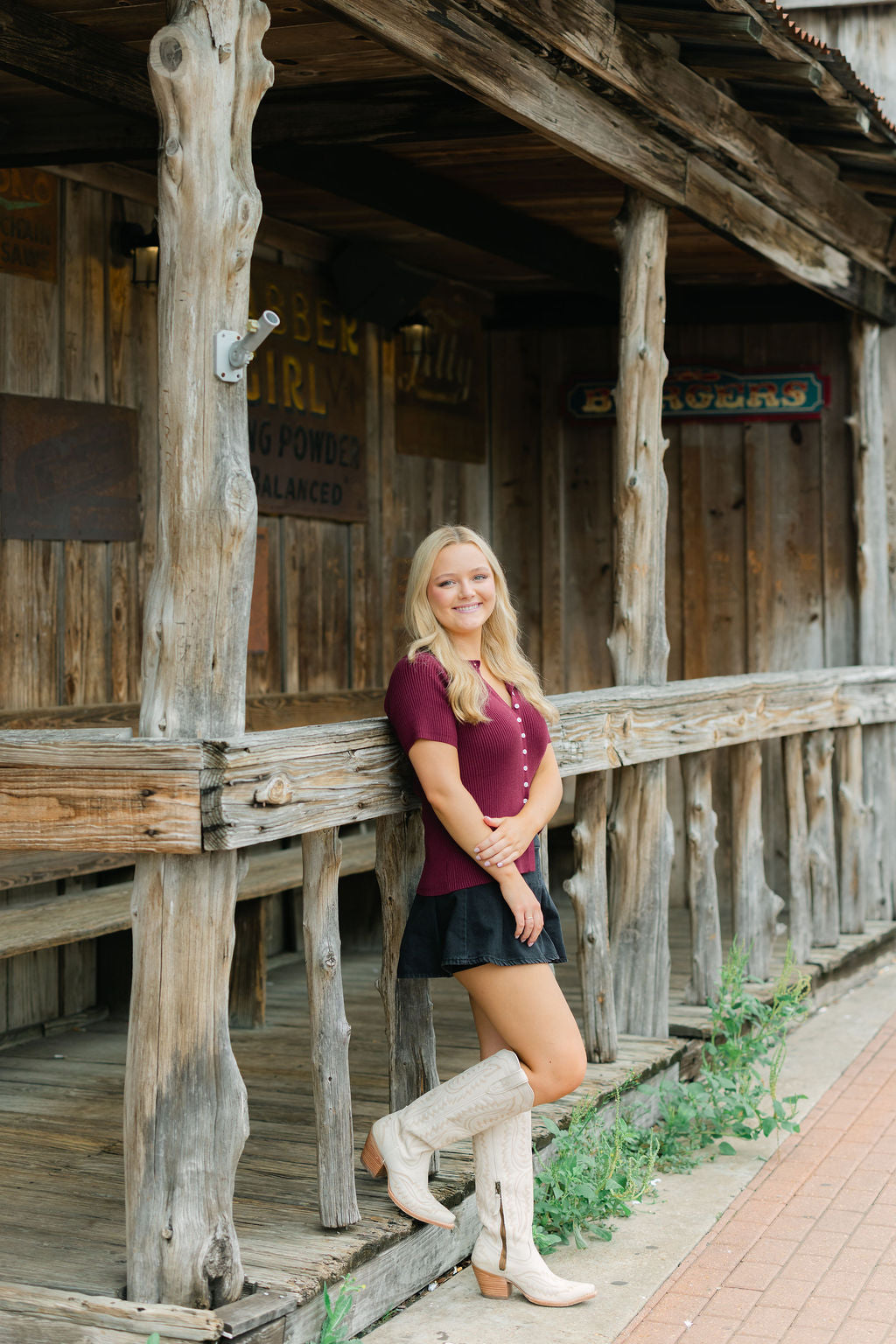 Fourth & Flirty Knit Top, Maroon