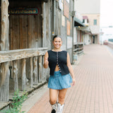 Tilly Vest, Black