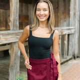 Simple Moments Bodysuit, Black