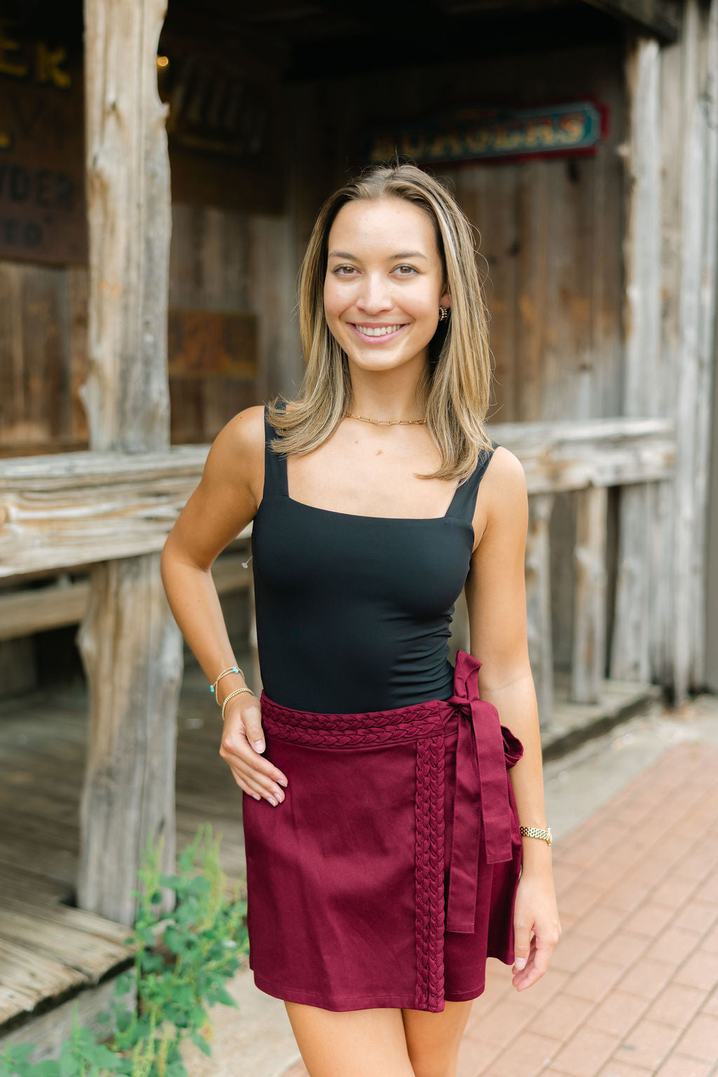 Ready To Win Skort, Maroon