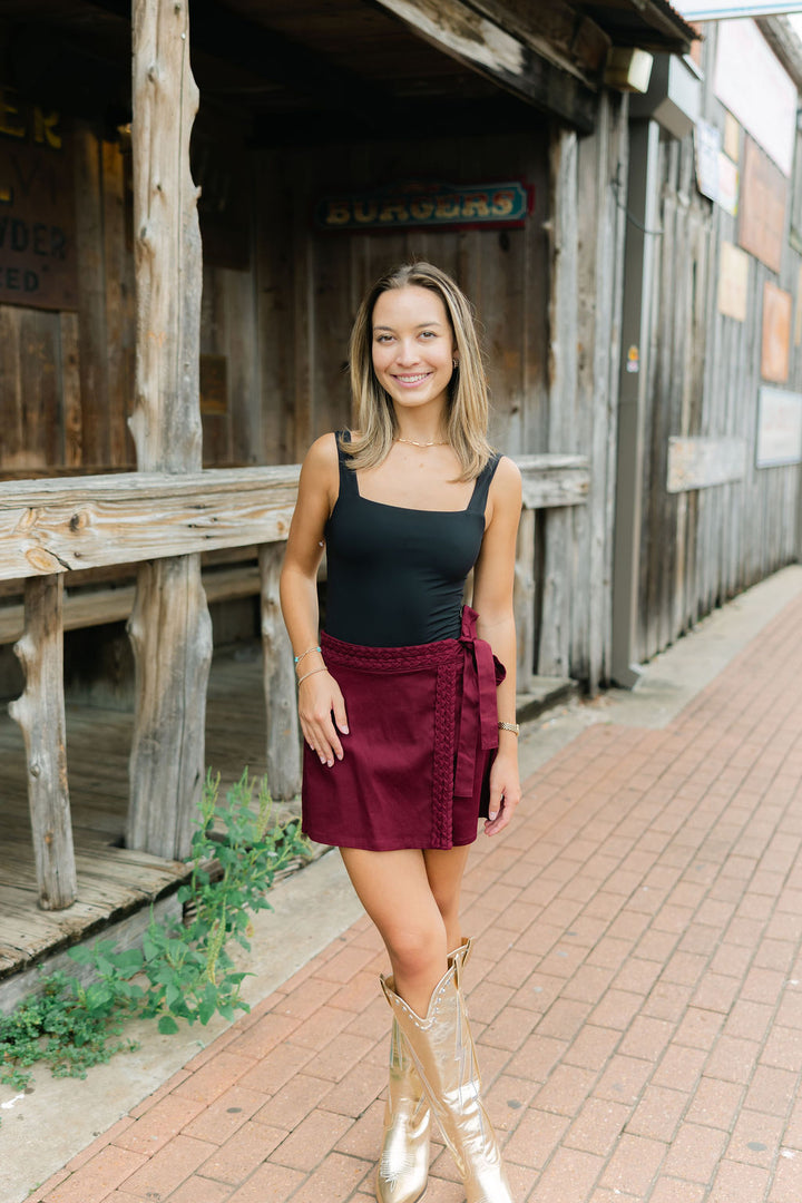 Simple Moments Bodysuit, Black