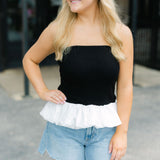 By My Side Top, Black