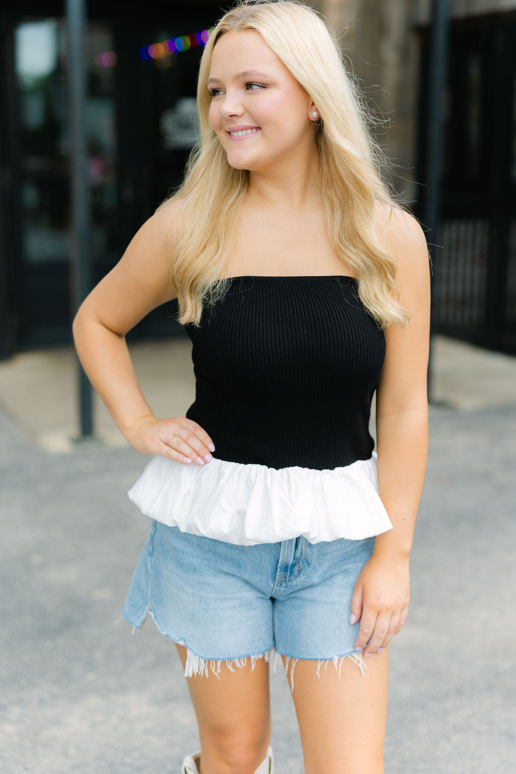 By My Side Top, Black