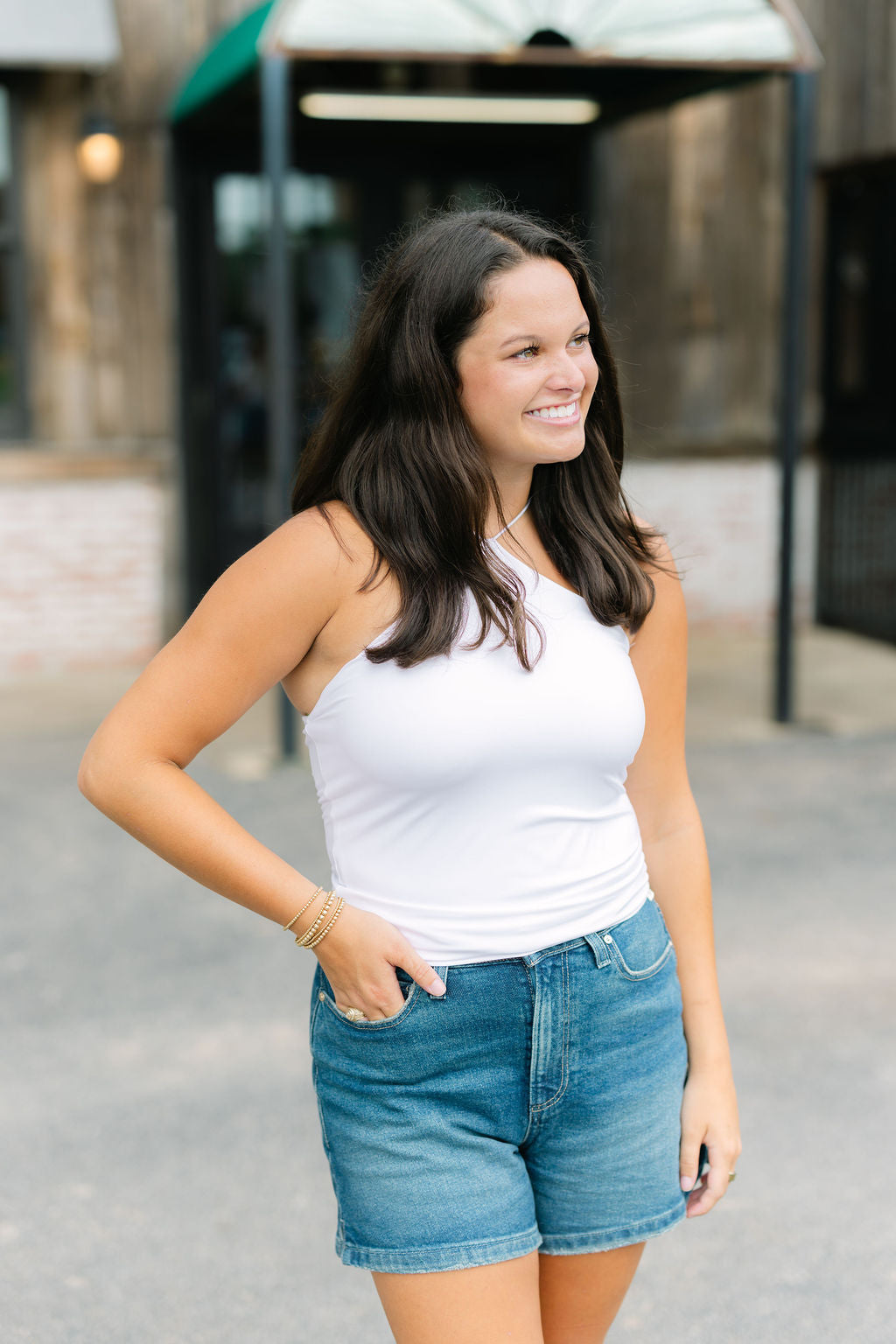 Linnie Top, White