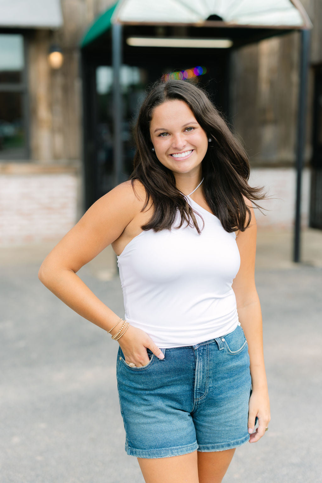 Linnie Top, White