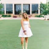 Rally Ready Dress, White