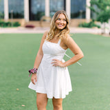 Rally Ready Dress, White