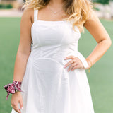 Rally Ready Dress, White