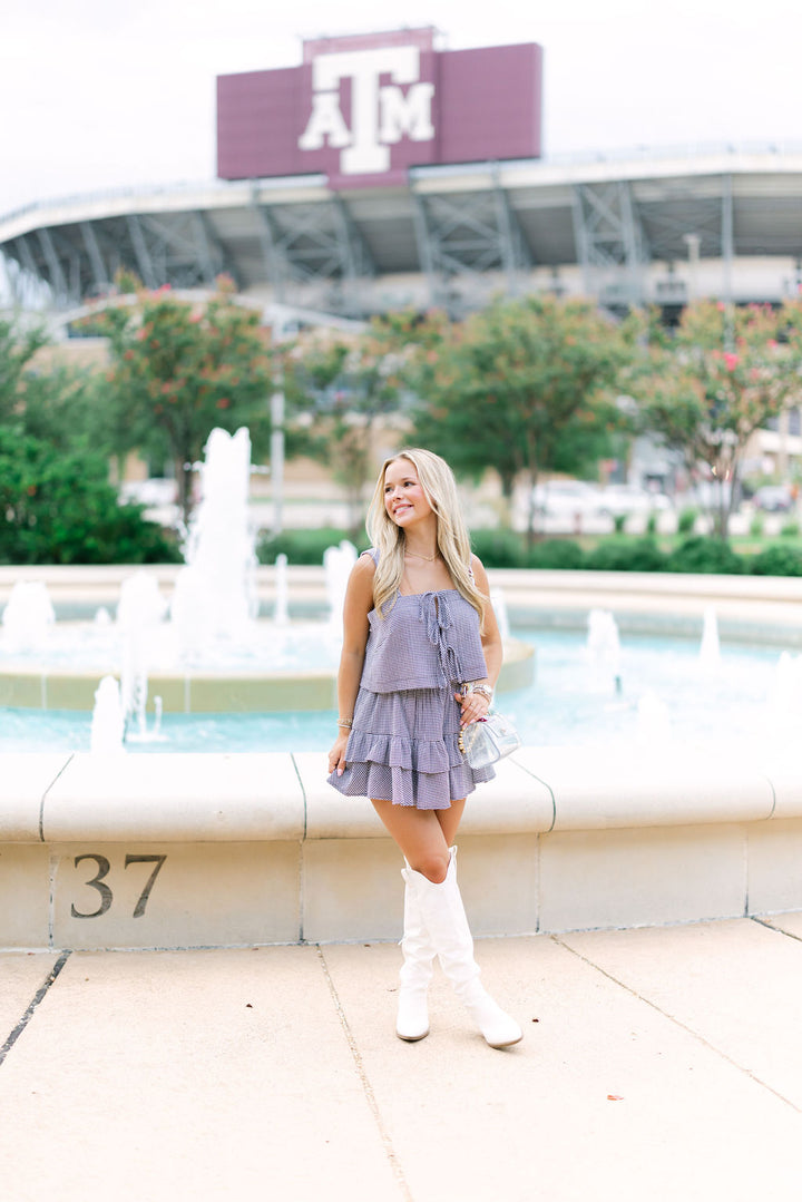 Ready, Set, Go Gingham Set