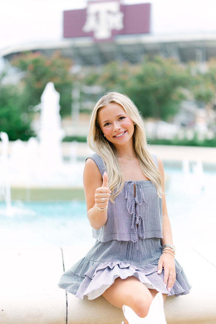 Ready, Set, Go Gingham Set