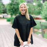 All Harlow Mini Dress, Anthracite