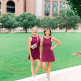 OnForm Tank Dress, Plum Berry