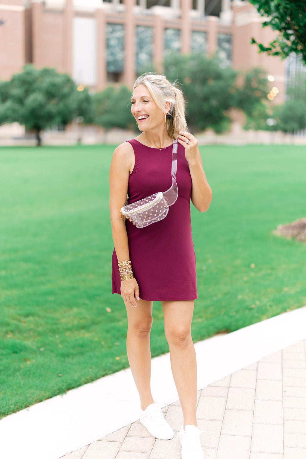 Sideline Sling Clear Fanny Pack