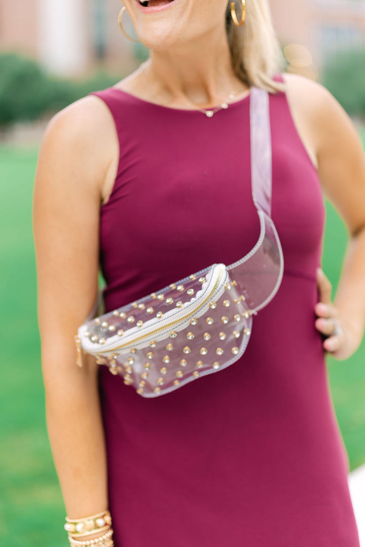 Sideline Sling Clear Fanny Pack
