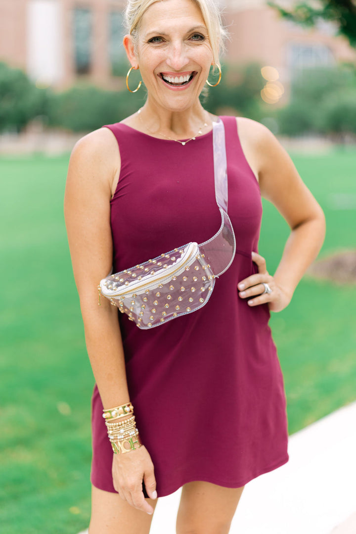 Sideline Sling Clear Fanny Pack