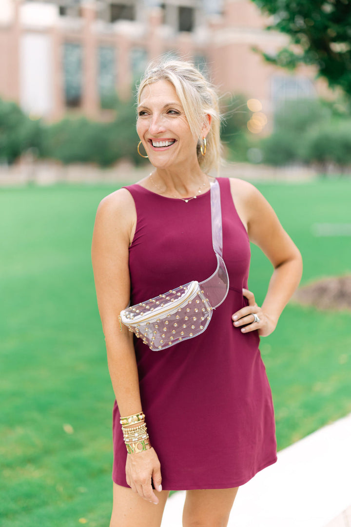 Sideline Sling Clear Fanny Pack