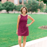 OnForm Tank Dress, Plum Berry