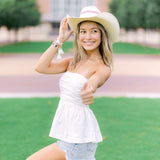Southern Nights Top, Off White