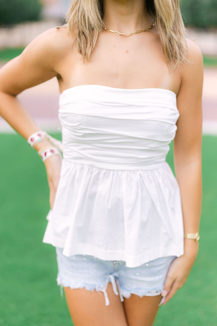 Southern Nights Top, Off White