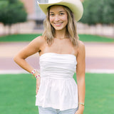 Southern Nights Top, Off White