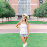 Southern Nights Top, Off White
