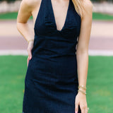 Trevi Denim Mini Dress, Rinse