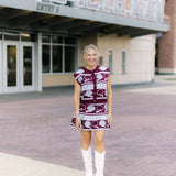 Texas A&M Vintage Football Helmet Stripe Vest