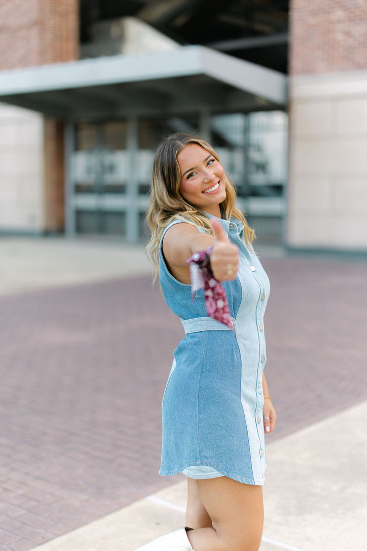 Meet Me at the Field Dress, Denim