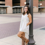Webster Romper, Ecru