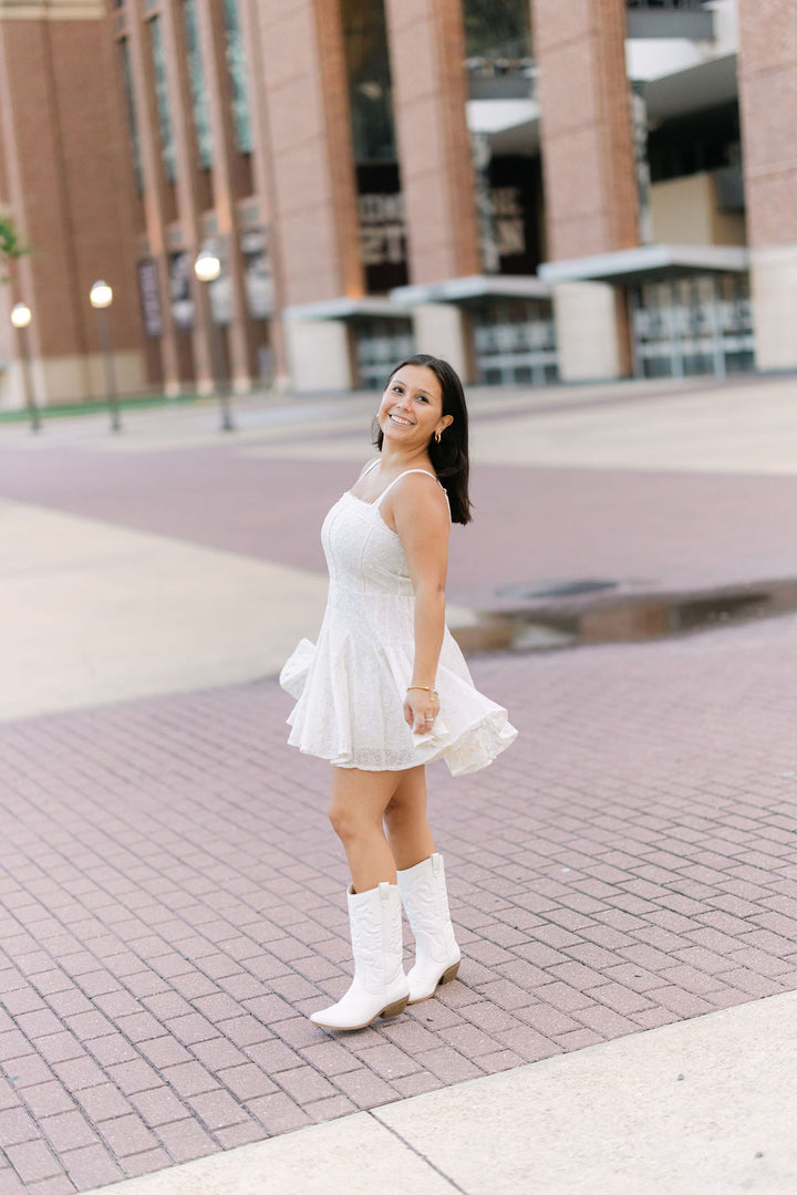 Time for Tea Dress, Ivory