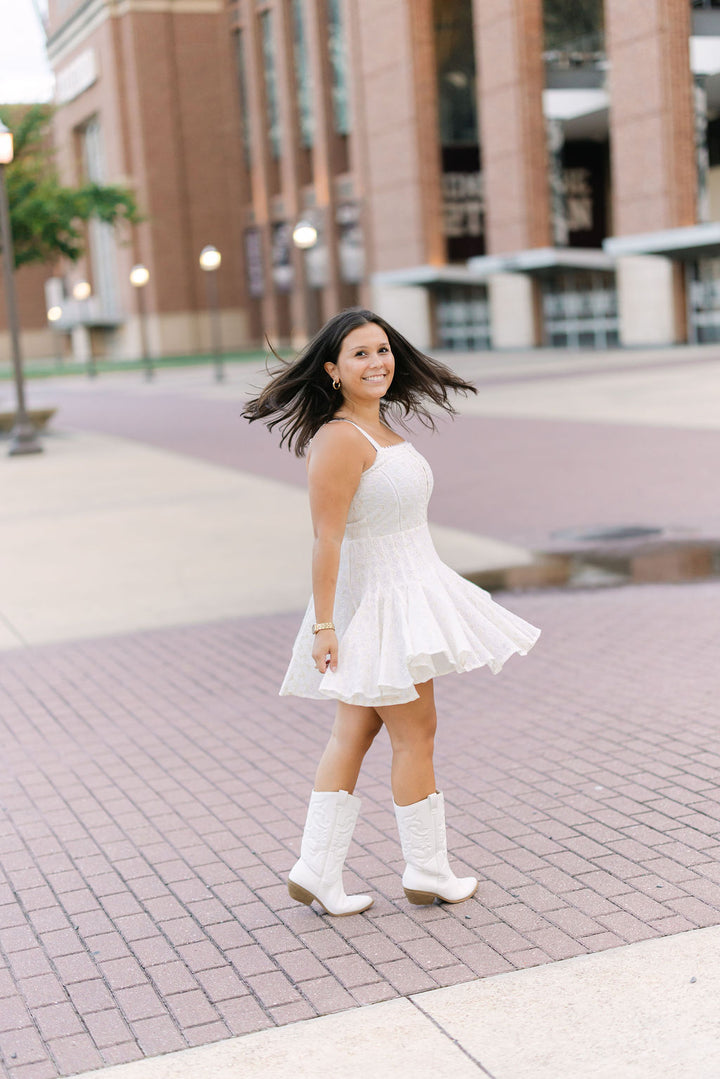 Time for Tea Dress, Ivory