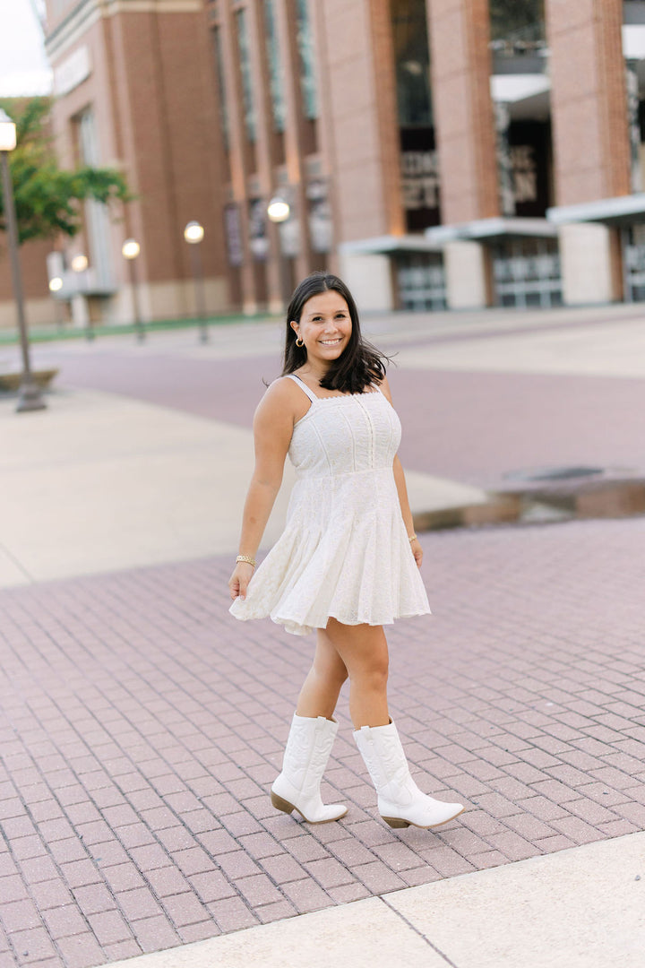 Time for Tea Dress, Ivory