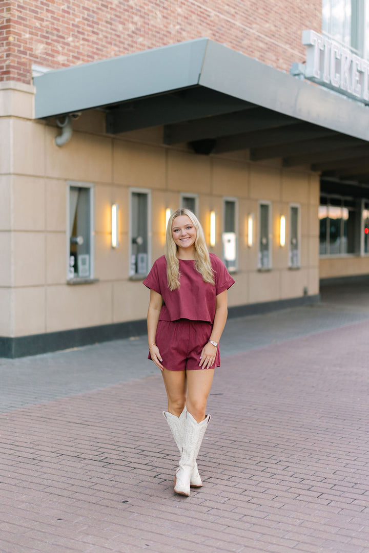 Maroon Fever Set, Maroon