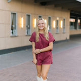 Maroon Fever Set, Maroon