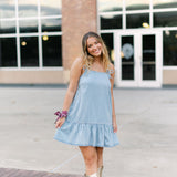 Hung Up On You Denim Mini Dress