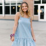 Hung Up On You Denim Mini Dress