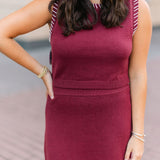 Maroon Out Moment Set, Maroon