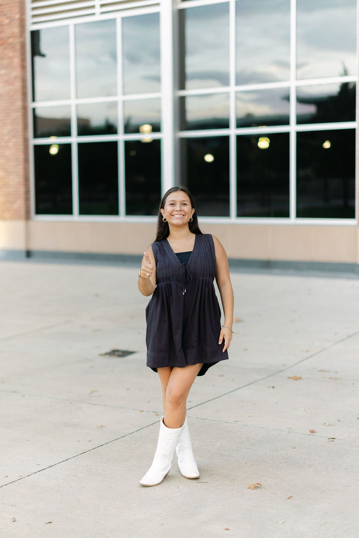 Webster Romper, Black