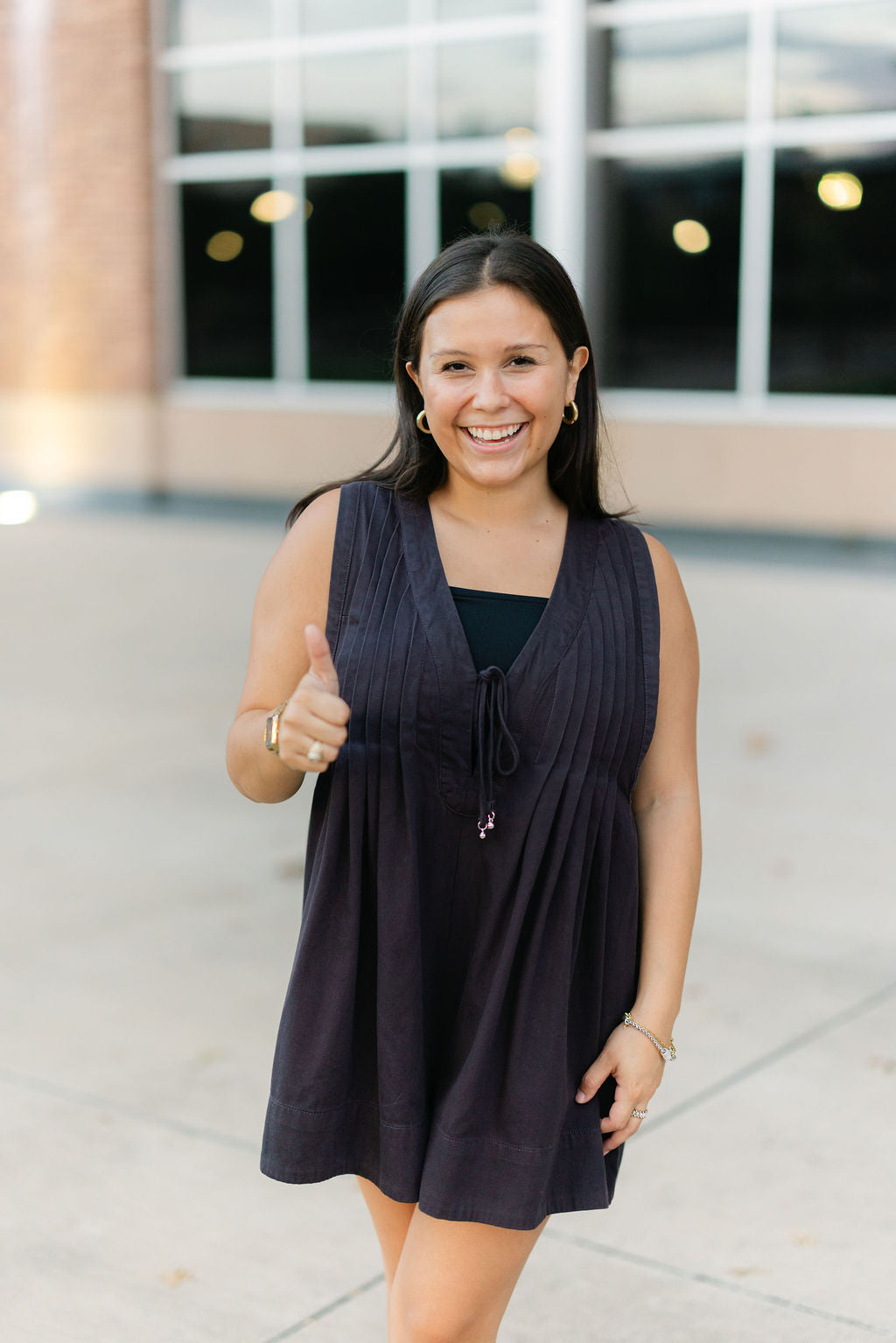 Webster Romper, Black