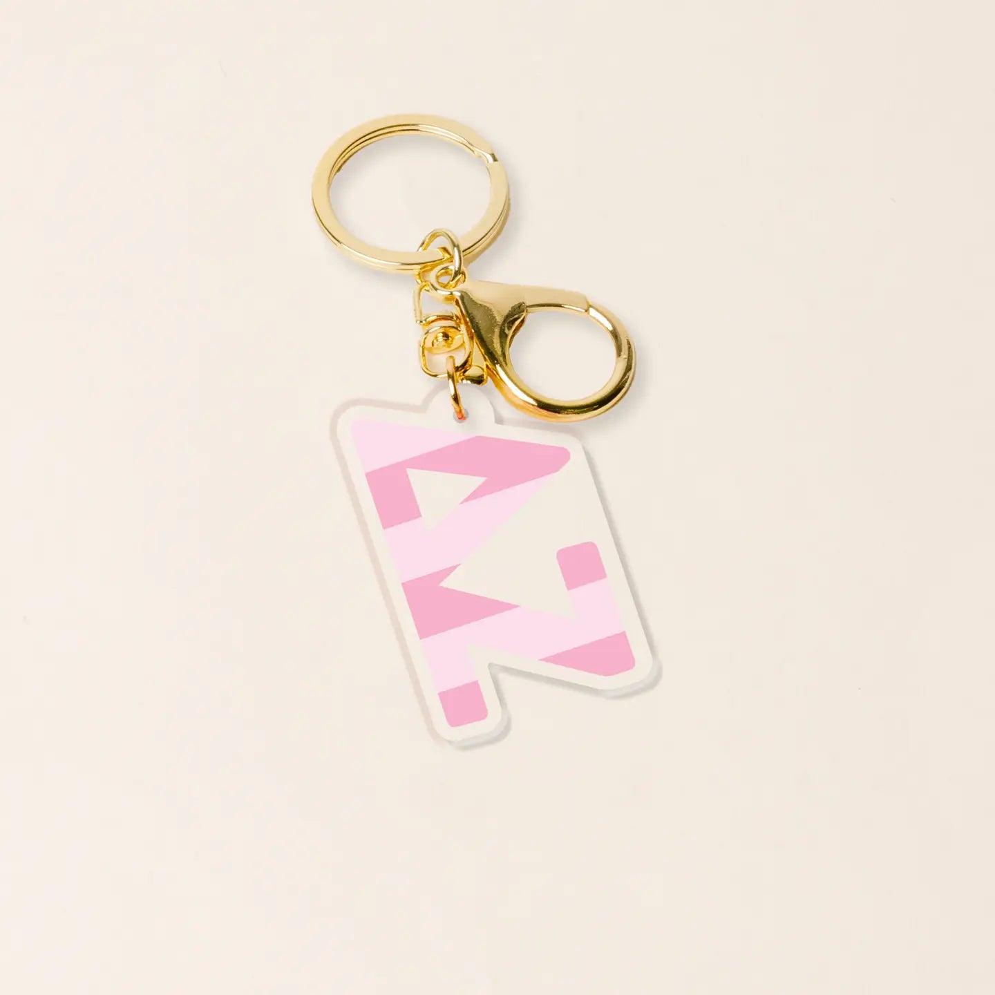 Sorority Stripes Acrylic Keychain