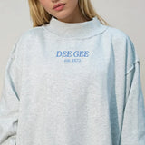 Sorority Chapter Mockneck Sweatshirt