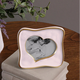 Encanto Curved Heart 5x5 Frame, Camellia