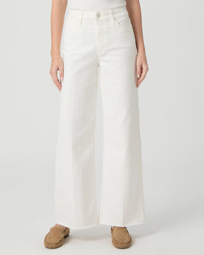 Anessa 31" W/ Raw Hem, Tonal Ecru