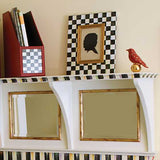 Courtly Check 4" x 6" Enamel Frame