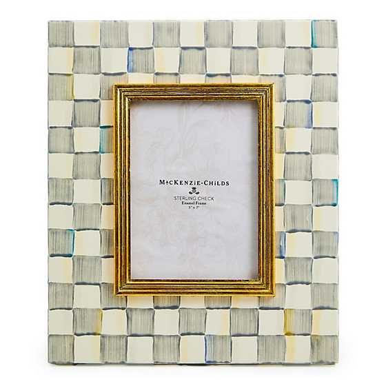 Sterling Check 5x7 Frame