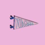 Sorority Acrylic Pennant Flag Shelfie