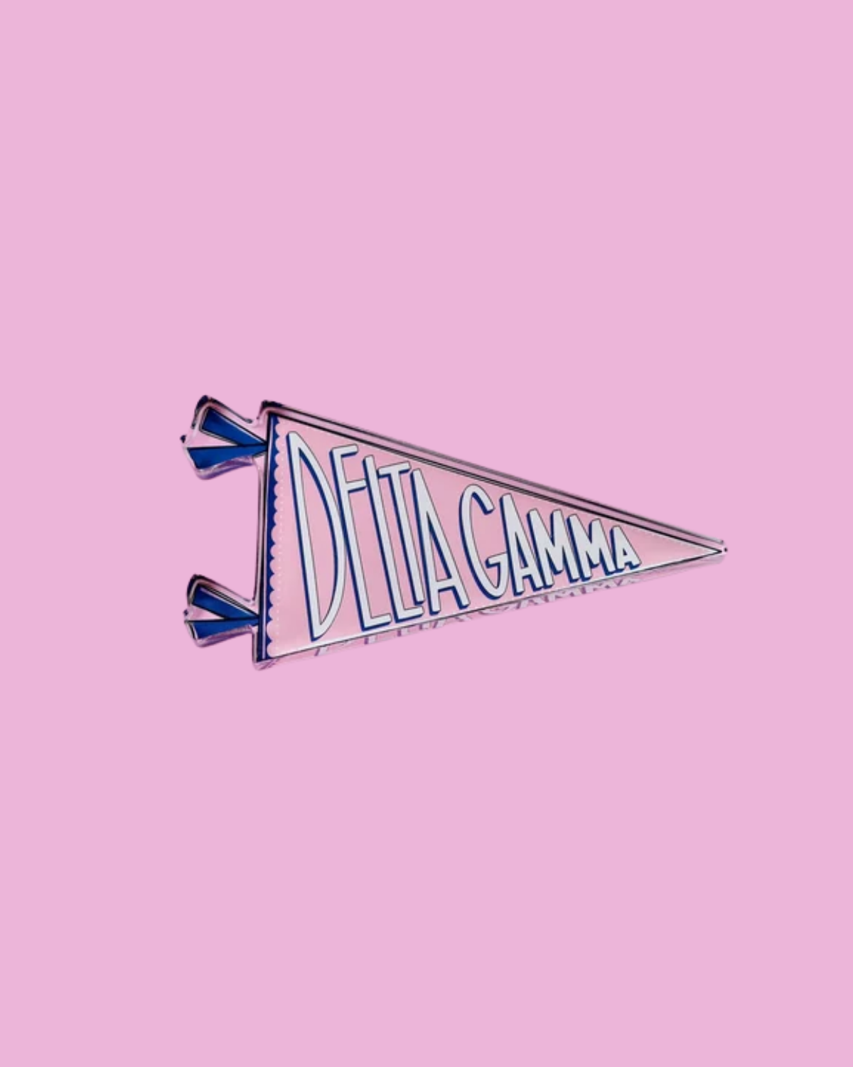 Sorority Acrylic Pennant Flag Shelfie