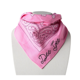 Sorority Cotton Embroidered Bandana